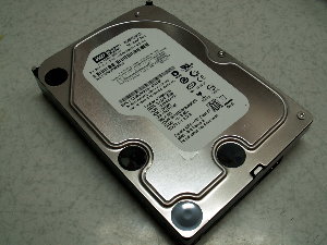 ウエスタンデジタル製５００GBハードディスク